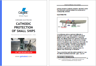 PLB Galvatest protection cathodique